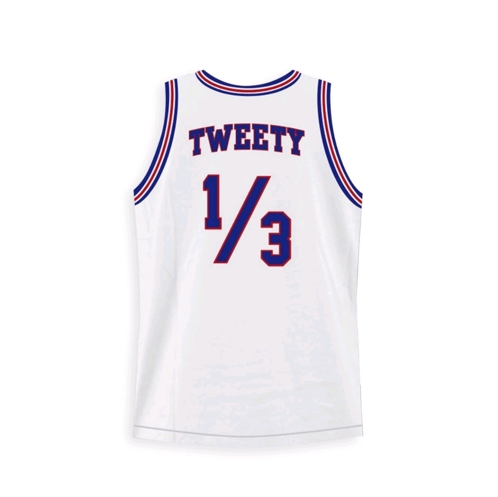 NEW Tweety Bird Space Jam Jersey Tune Squad